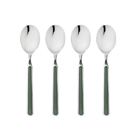 American Coffee Spoons Set 4 Pcs Forrest Green
