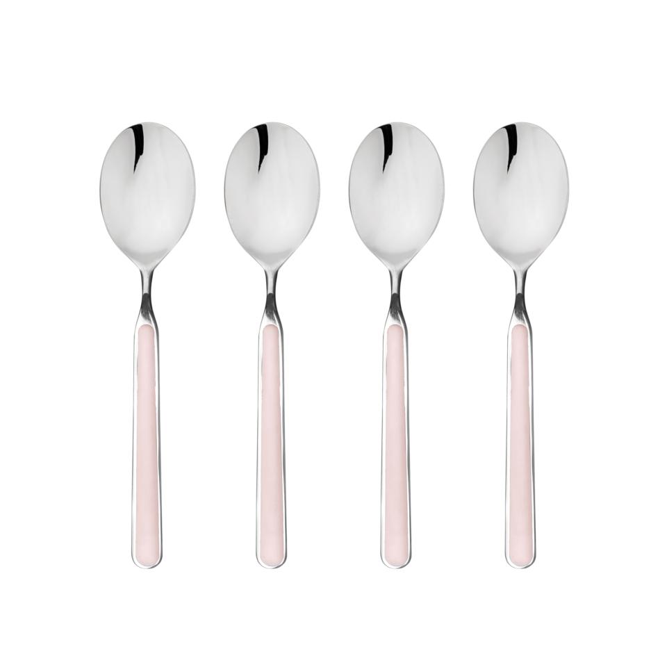 American Coffee Spoons Set 4 Pcs Pale Rose