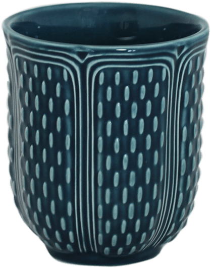 Tea Cup Ocean Blue