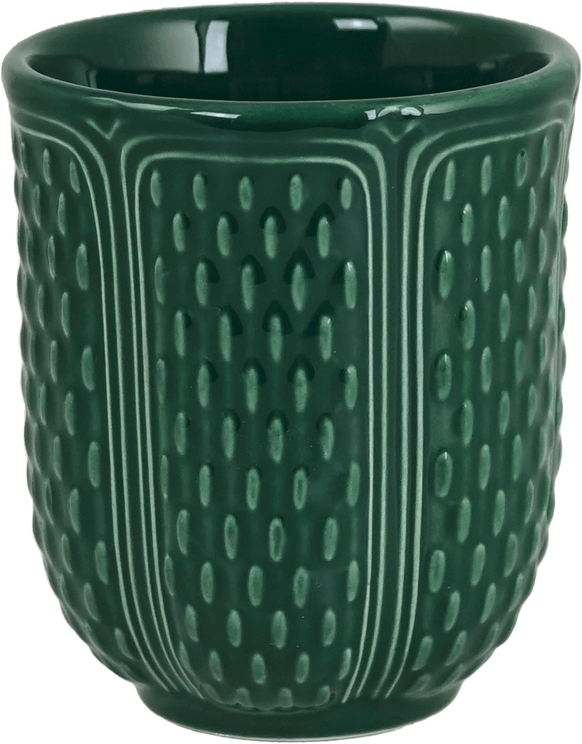 Tea Cup, Emerald Green