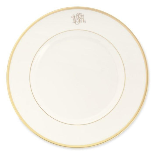 Signature Ivory/Gold Bread & Butter by Pickard