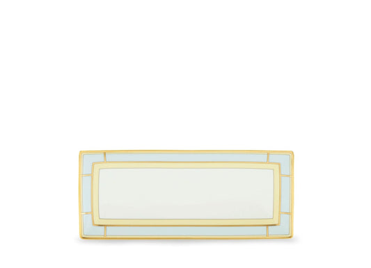 Diva Celeste Rectangle Change Tray by Richard Ginori