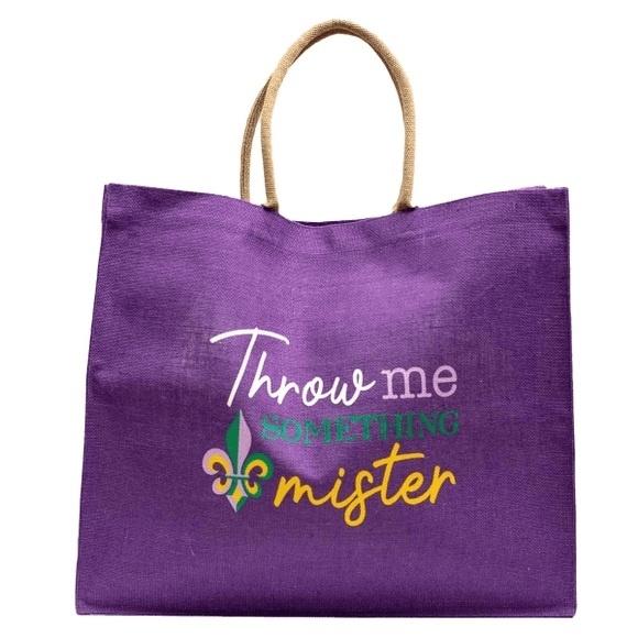 Throw Me Something Tote Bag