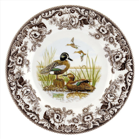Plate 10.5" Duck/Bl Wng Teal