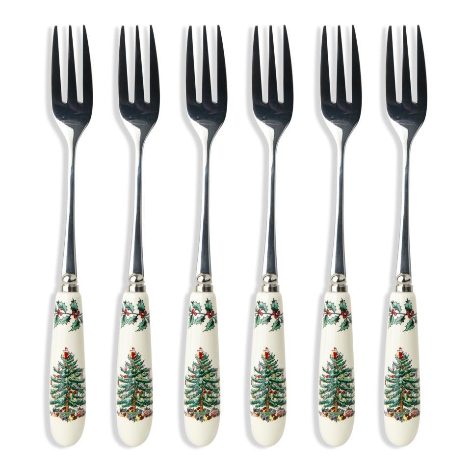 Set of 6 Pastry Forks