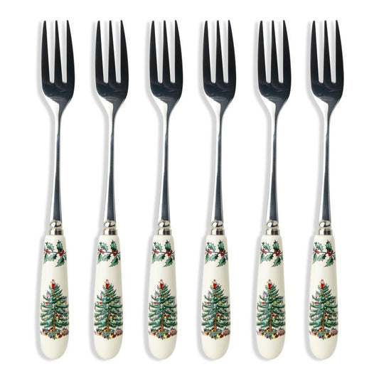 Set of 6 Pastry Forks