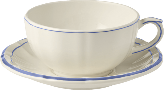 Breakfast Cups and Saucers, Set of 2