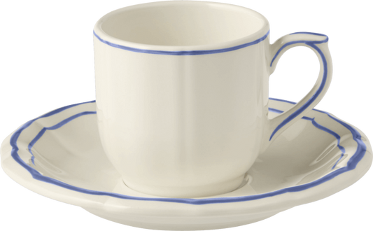 Espresso Cups & Saucers, Set of 2