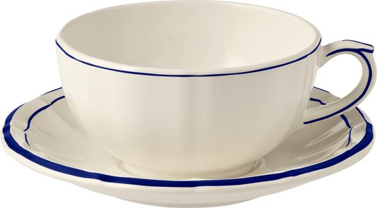 Breakfast Cups & Saucers, Set of 2