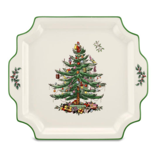 Square Handled Platter