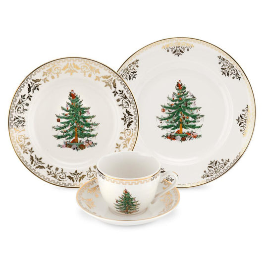 4 Piece Place Setting Gold