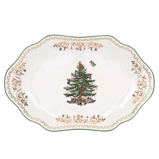 Oval Platter Gold