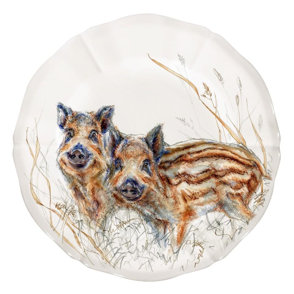 Canape Plate Piglet