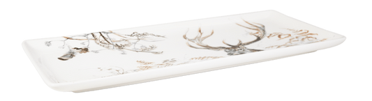 Oblong Serving Tray, Stag