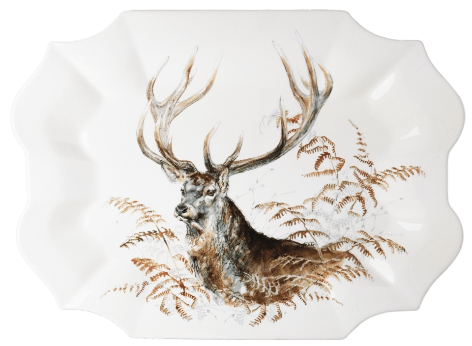 SERVING PLATTER STAG