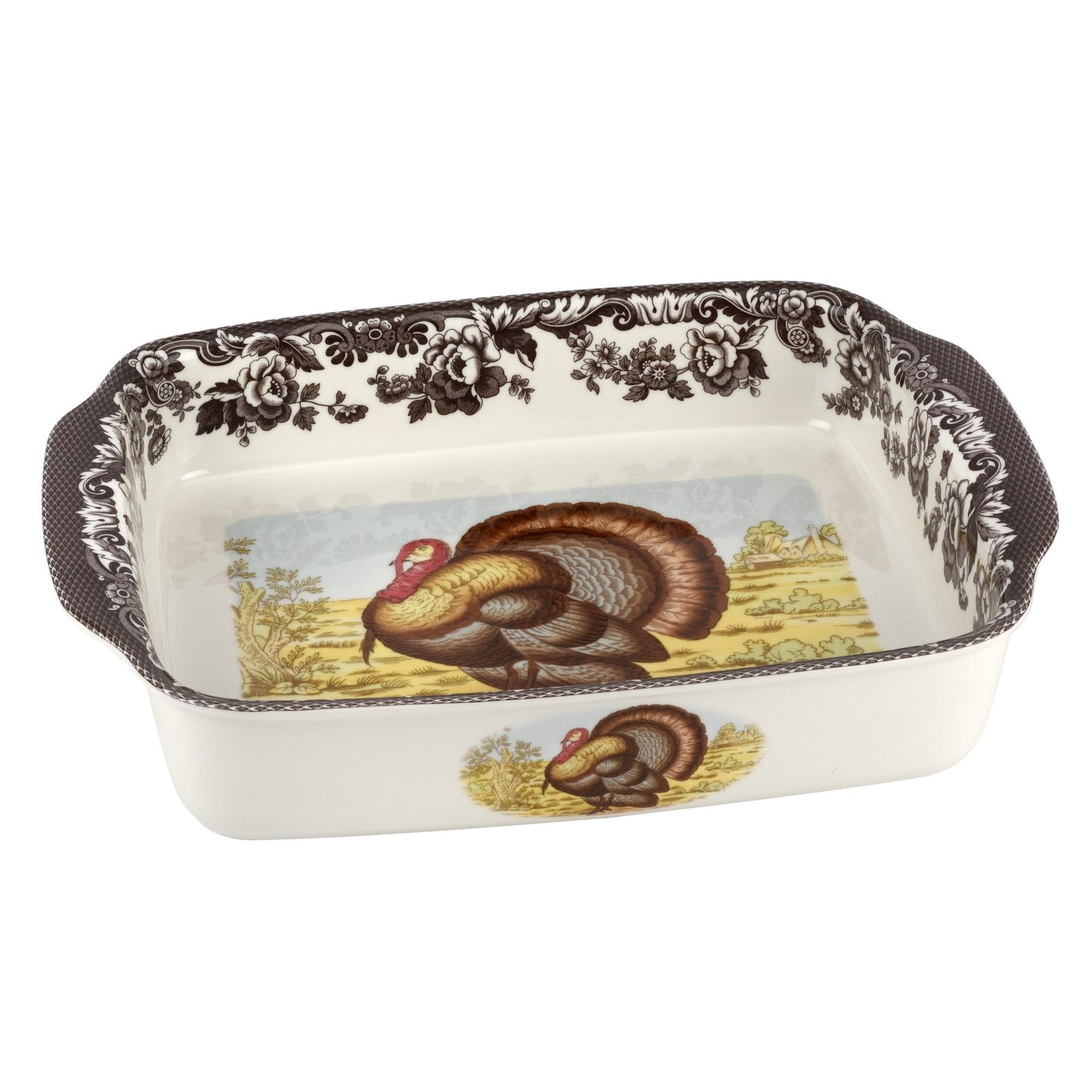 Handled Lasagne Turkey 15X12"