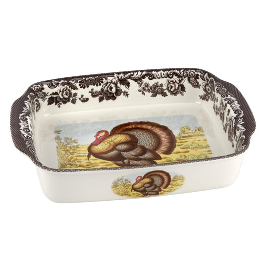 Handled Lasagne Turkey 15X12"