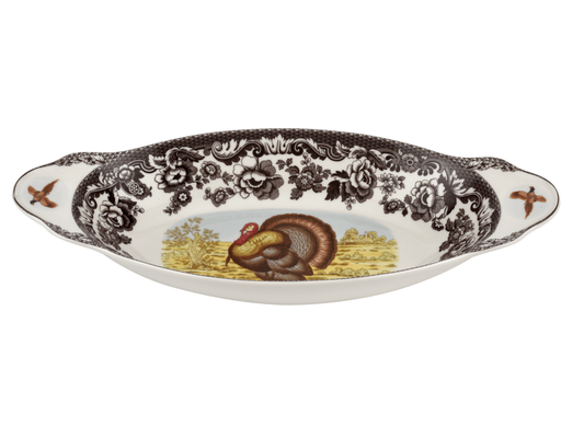 Turkey BREAD TRAY TURKEY 15.25X7"