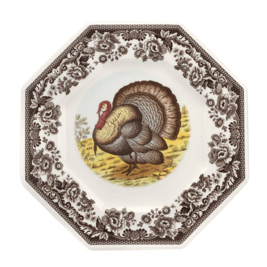 Octagonal Plate 9.5" Turkey