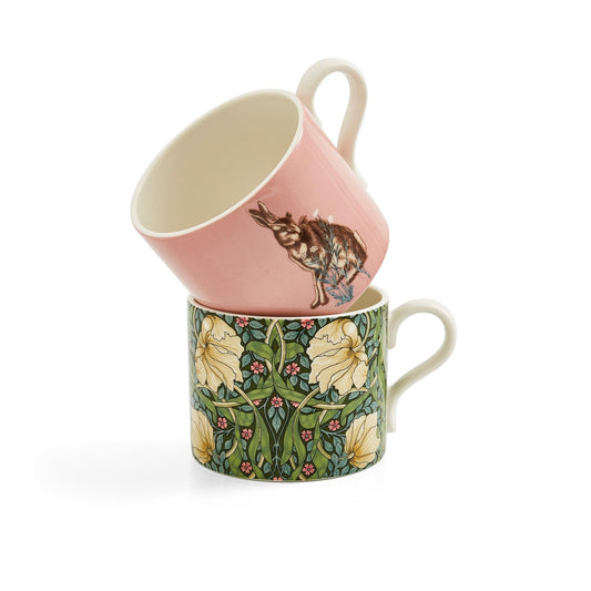 Mugs S/2 Pimprnl & Forst Hare