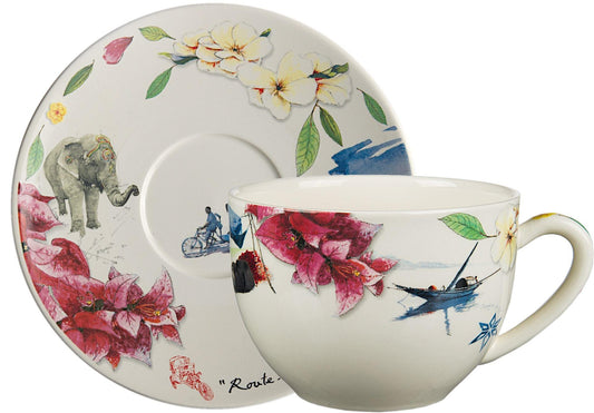 Jumbo Cup & Saucer