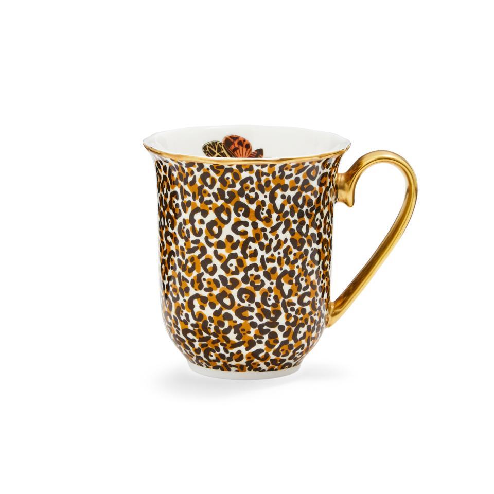 Creatures of Curiosity MUG LEOPARD 12OZ.