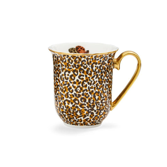 Creatures of Curiosity MUG LEOPARD 12OZ.