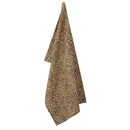 Creatures of Curiosity TEA TOWEL 18X29" LEOPARD