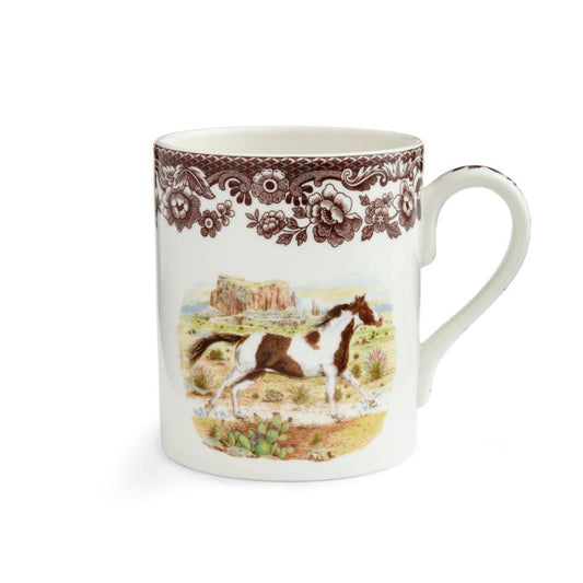 Woodland Horses MUG 16 OZ PAINT HORSE
