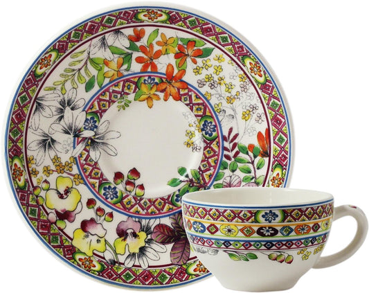 Tea Cups and Saucers, Set of 2