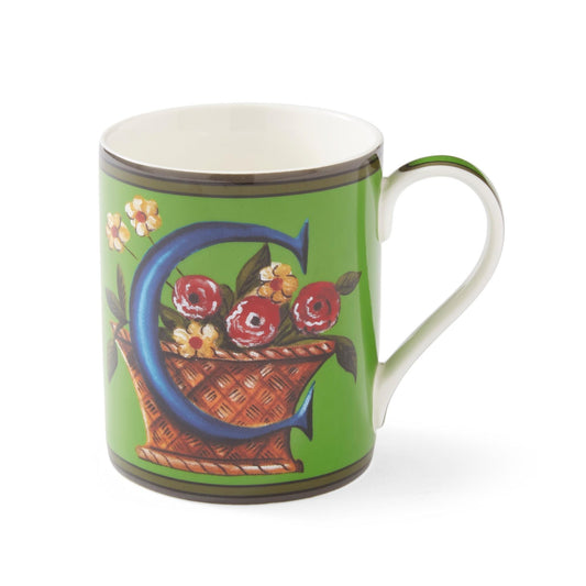 Alphabet Mug C 12Oz