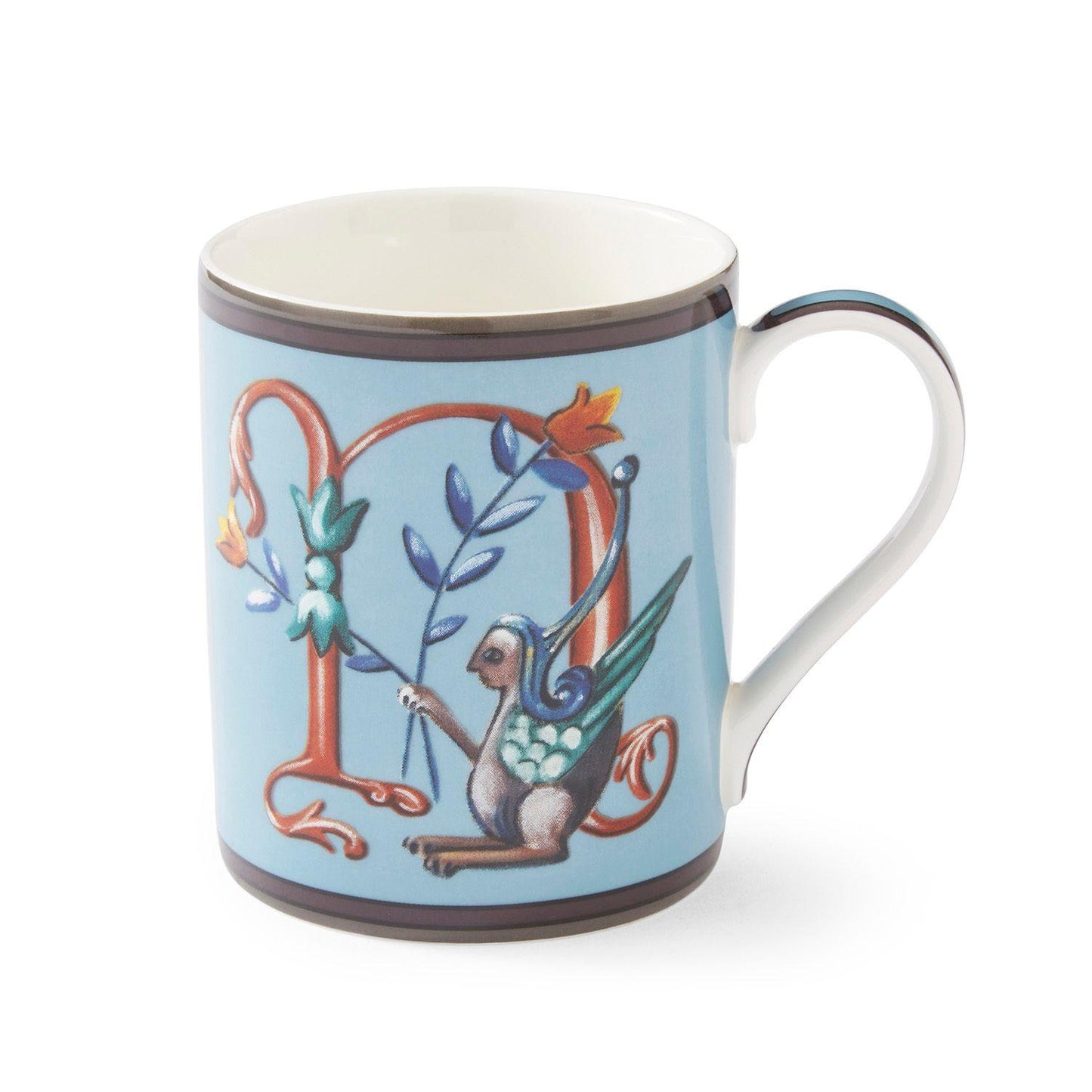 Alphabet Mug N 12Oz