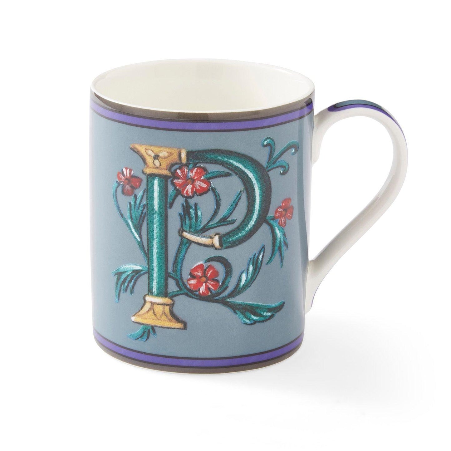 Alphabet Mug P 12Oz