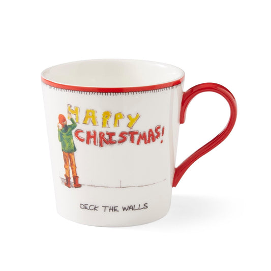 Deck The Walls Mug 12Oz