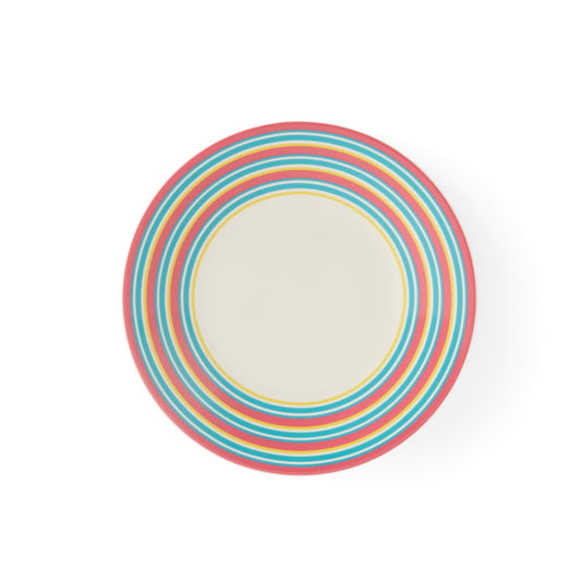Calypso Stripe Salad Plate