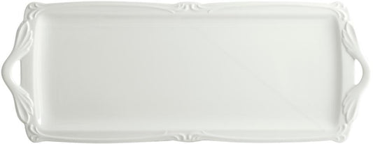Oblong serving tray