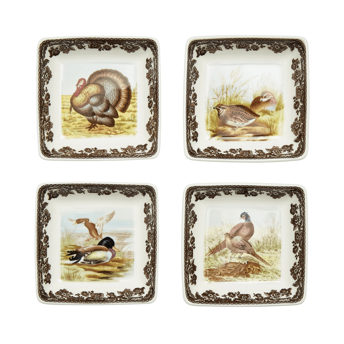 Square Dish S/4 3"