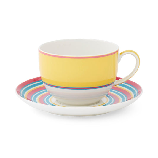 Breakfast Cup&Scr Yellow 10Oz