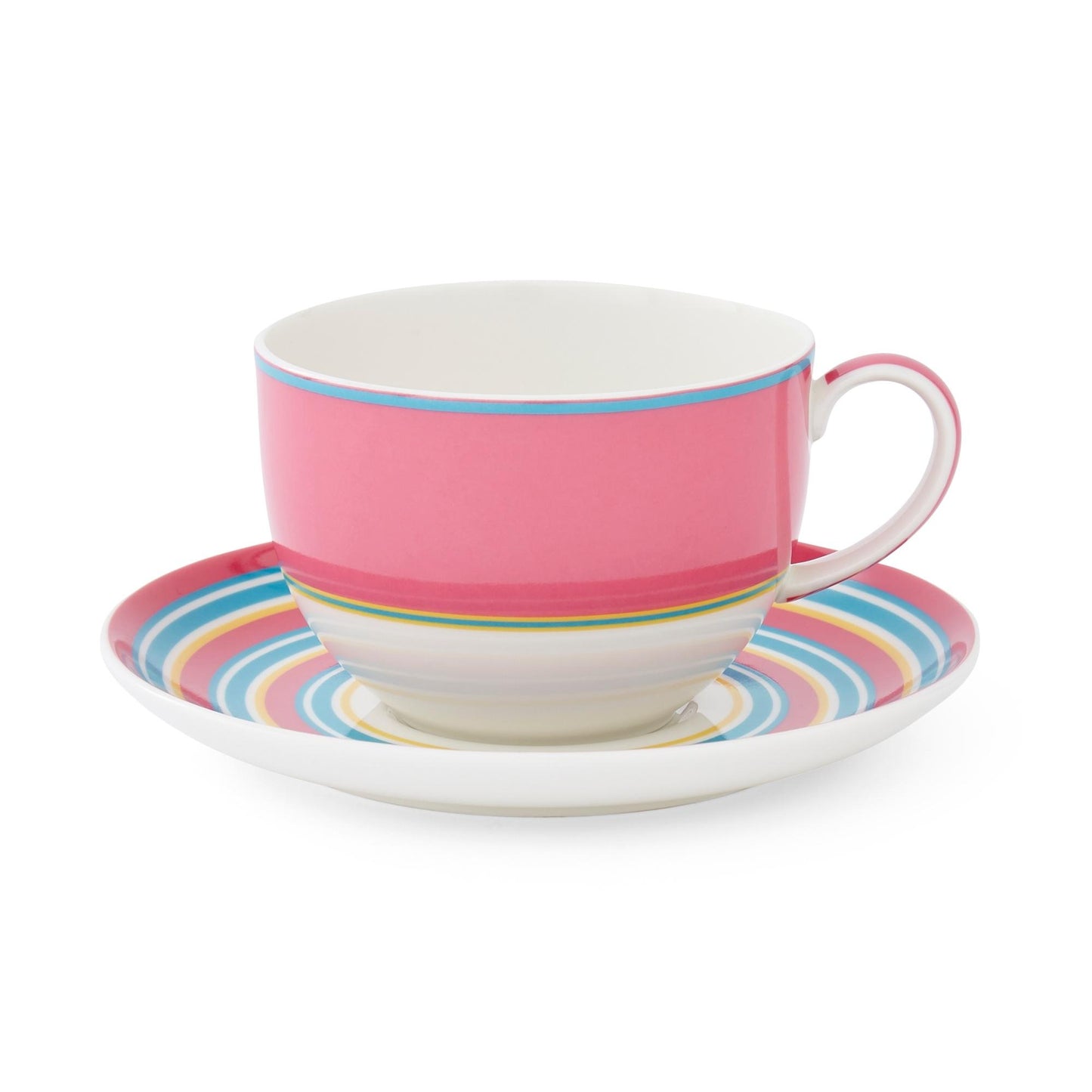 Breakfast Cup&Scr Pink 10Oz