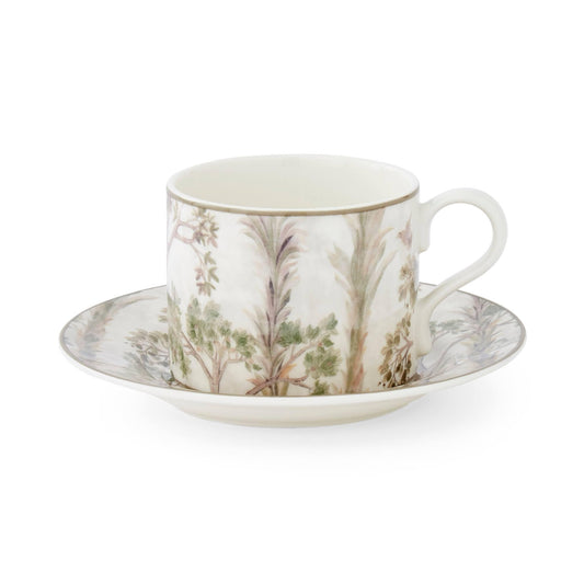 Tall Trees Teacup&Saucer 10Oz