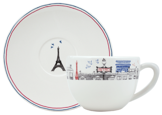 Jumbo Cup & Saucer