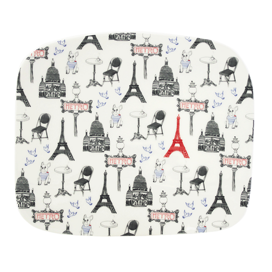 Organic Square Plate, Medium