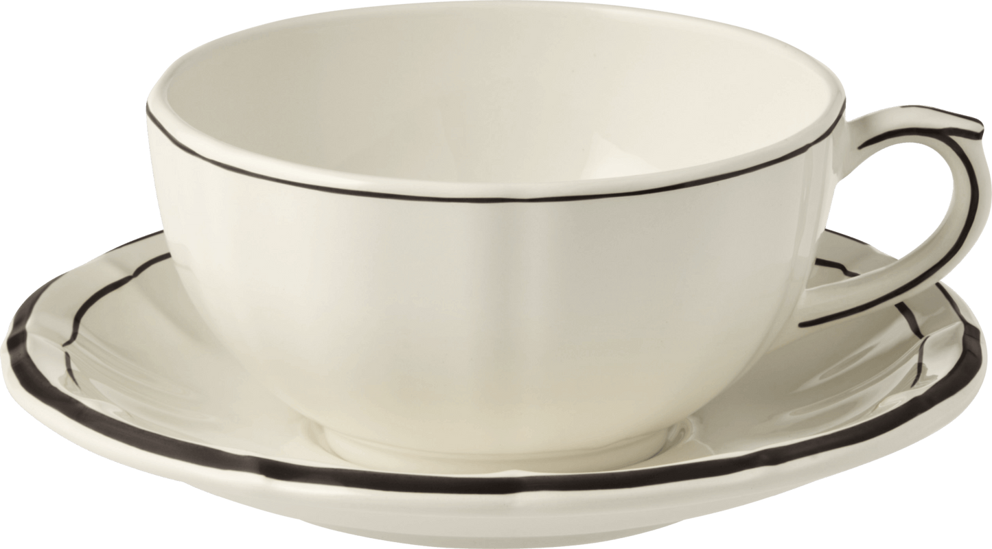 Breakfast Cups & Saucers, Set of 2