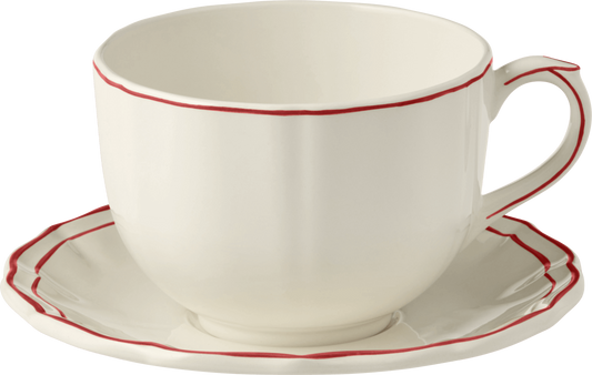 Jumbo Cup & Saucer