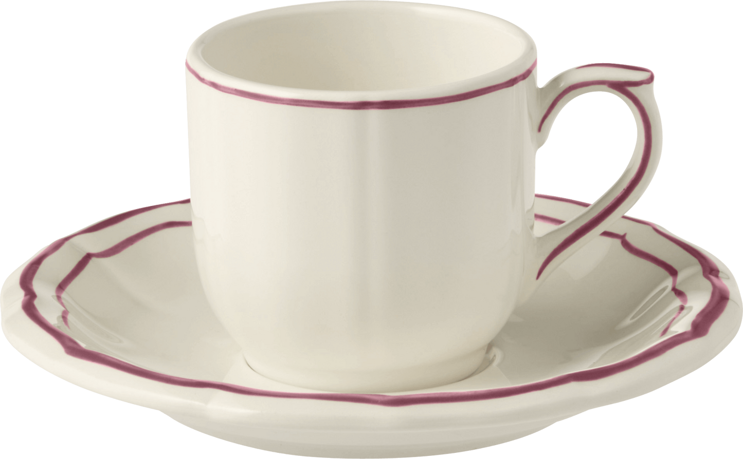 Espresso Cups & Saucers, Set of 2