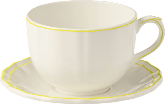 Jumbo Cup & Saucer