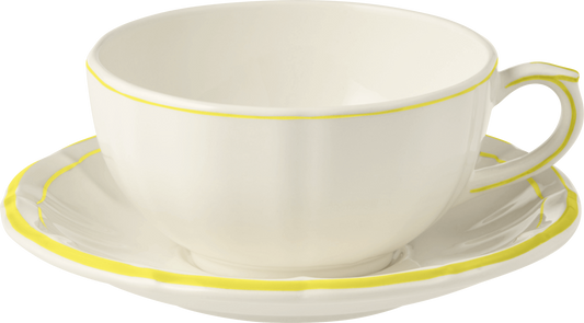 Breakfast Cups & Saucers, Set of 2