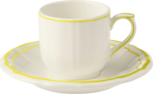 Espresso Cups & Saucers, Set of 2