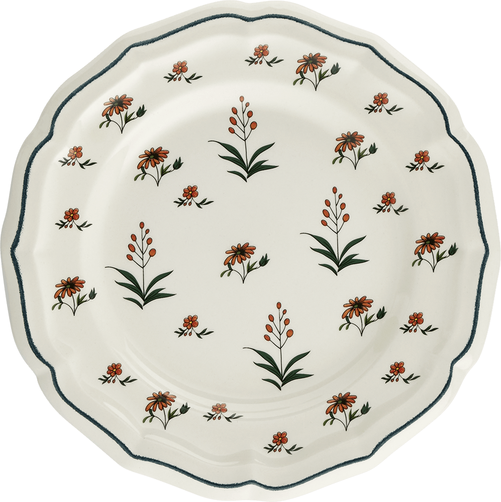 Canape Plate, Set of 4