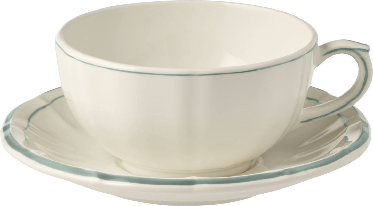 Breakfast Cups & Saucers, Set of 2